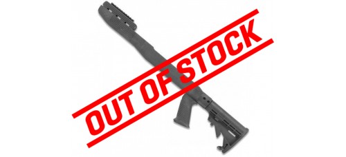 TAPCO SKS Stock System, Blade Bayonet Cut - Black